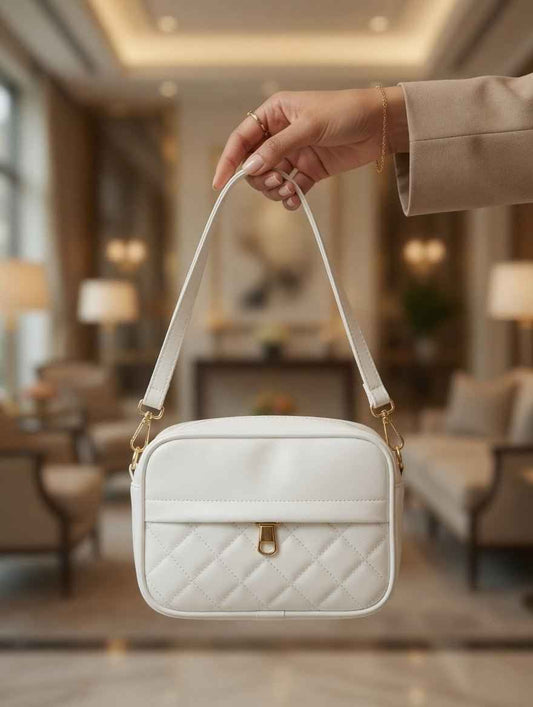 Luxe Quilted Mini Crossbody Bag