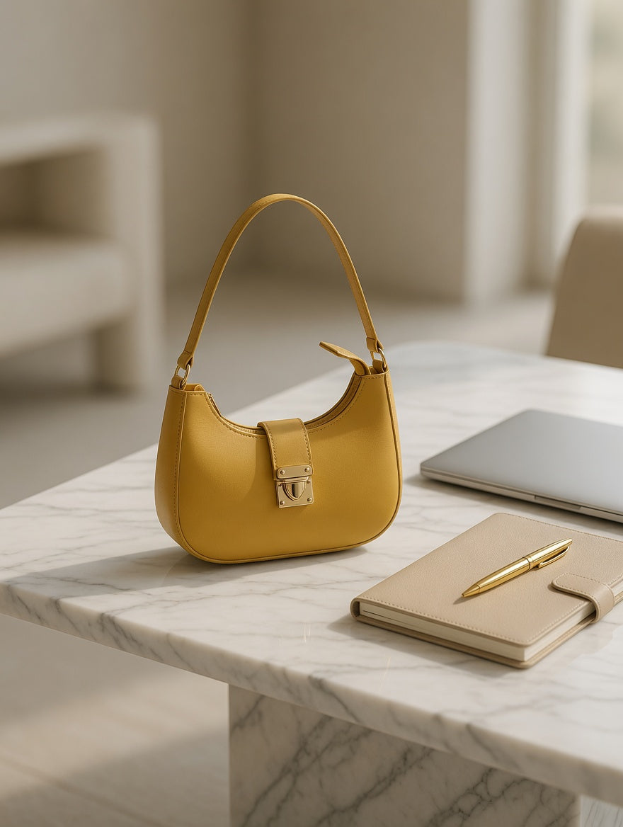Luna Curve Shoulder Bag - Bagmora
