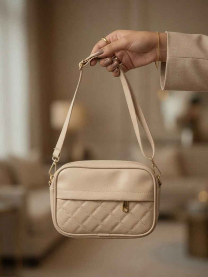 Luxe Quilted Mini Crossbody Bag