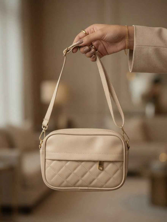Luxe Quilted Mini Crossbody Bag