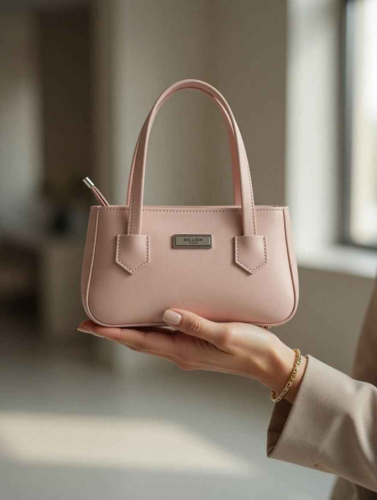 Chic Structured Bucket Tote Bag