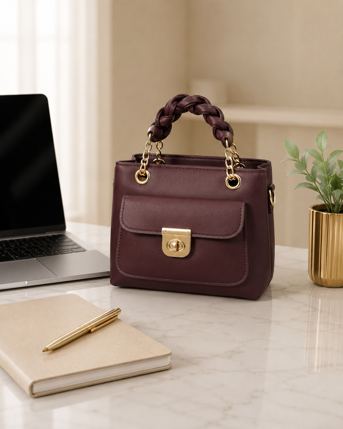 Luna Chain Tote bag - Bagmora