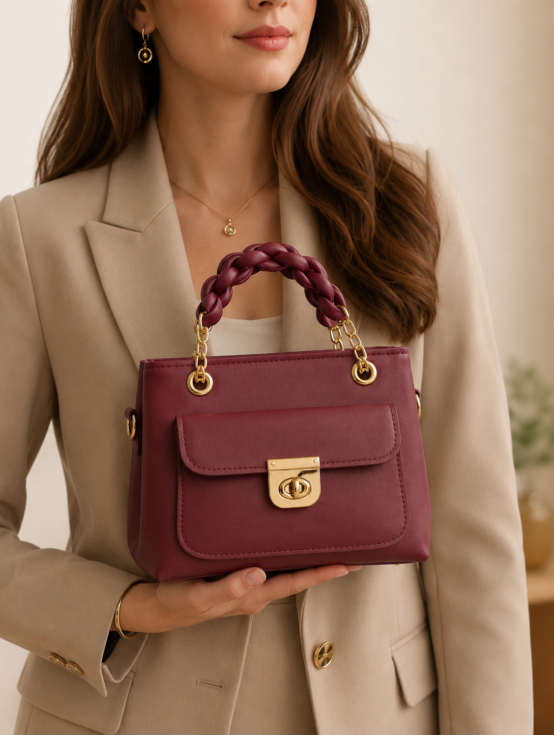 Luna Chain Tote bag - Bagmora
