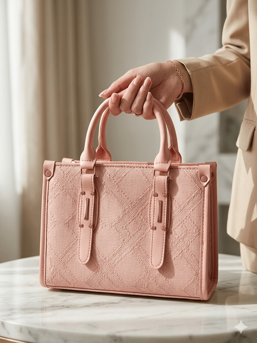 JW PEI Keyla Weave Texture Top Handle Bag - Bagmora