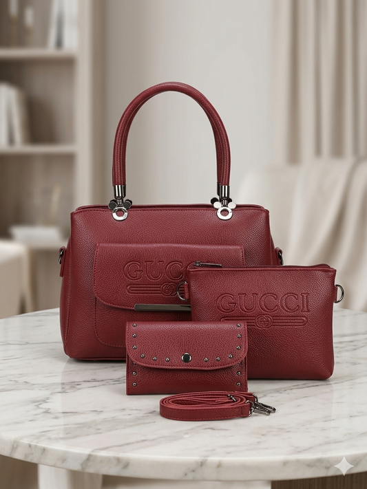 Luxury 4-Piece Handbag Set (Premium Leather Style) - Bagmora