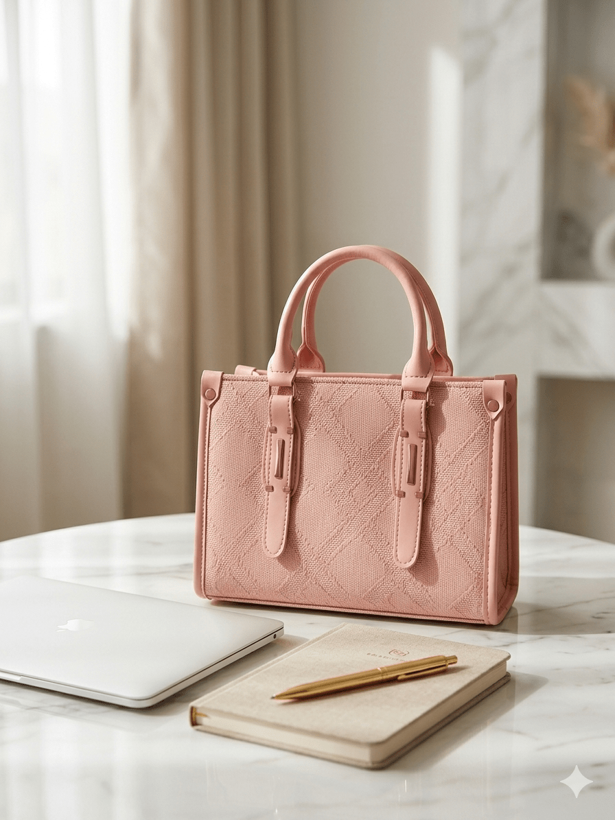 JW PEI Keyla Weave Texture Top Handle Bag - Bagmora