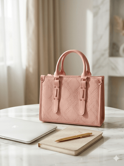 JW PEI Keyla Weave Texture Top Handle Bag - Bagmora