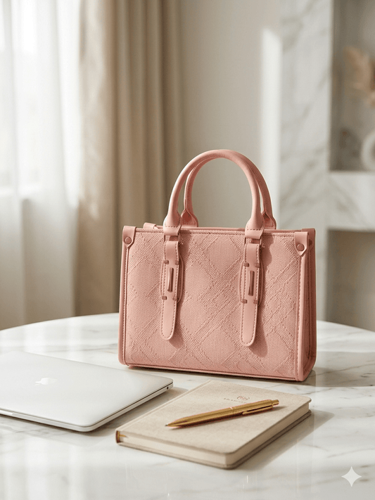 JW PEI Keyla Weave Texture Top Handle Bag - Bagmora