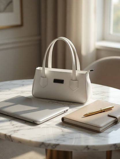Chic Structured Bucket Tote Bag - Bagmora