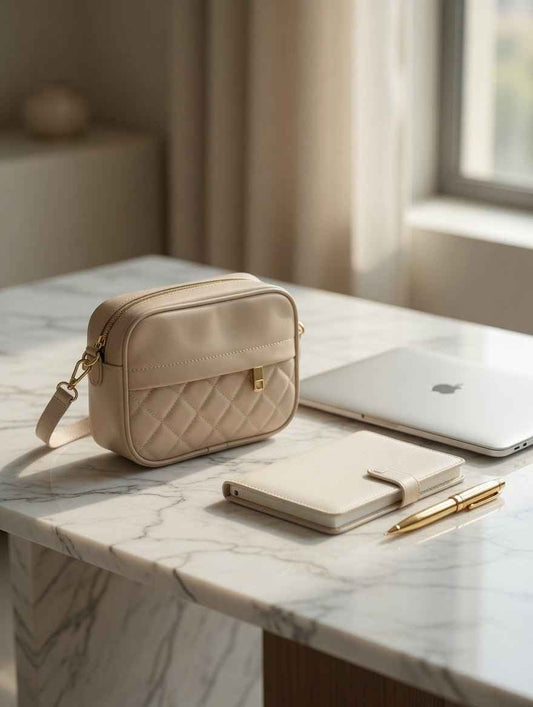 Luxe Quilted Mini Crossbody Bag