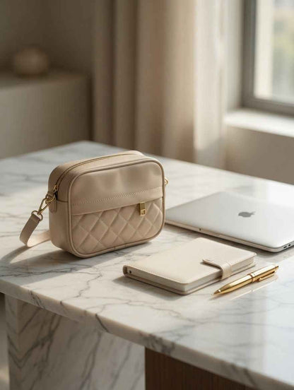 Luxe Quilted Mini Crossbody Bag