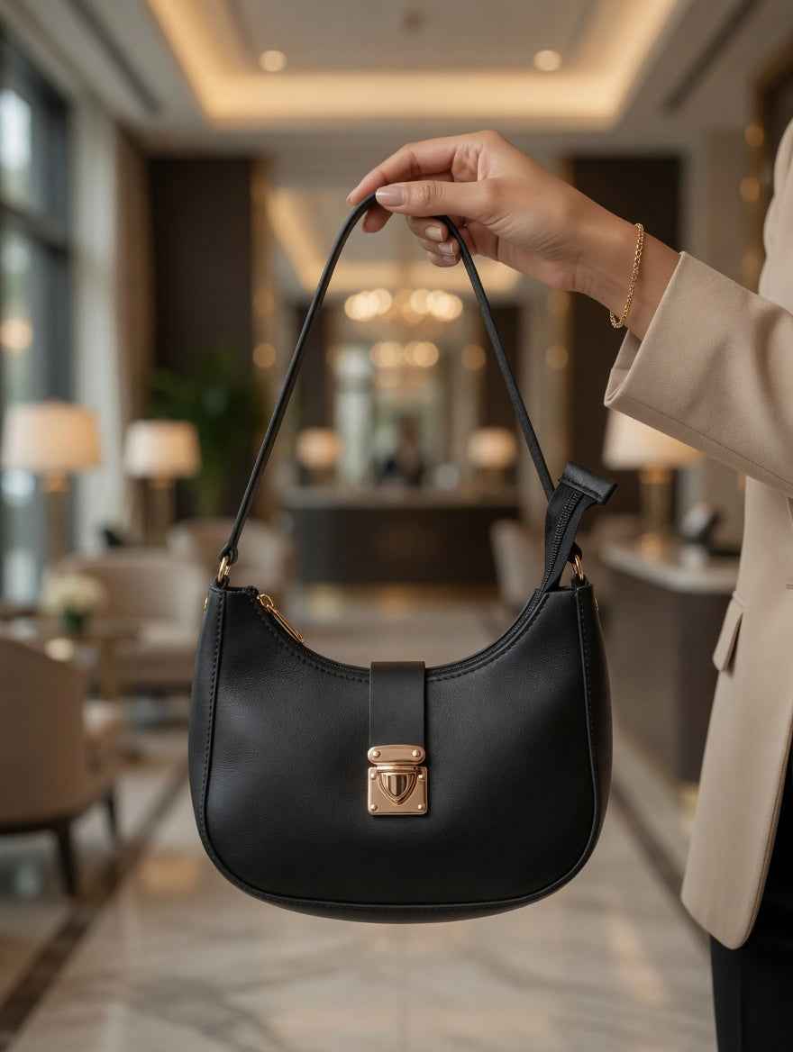 Luna Curve Shoulder Bag