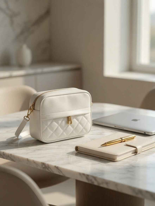 Luxe Quilted Mini Crossbody Bag