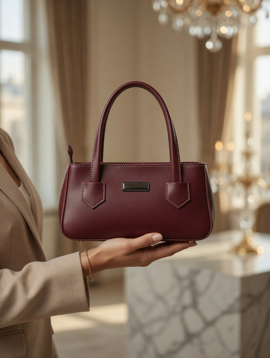 Chic Structured Bucket Tote Bag - Bagmora