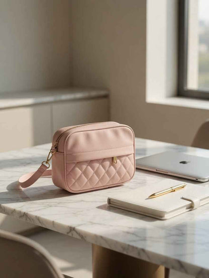 Luxe Quilted Mini Crossbody Bag