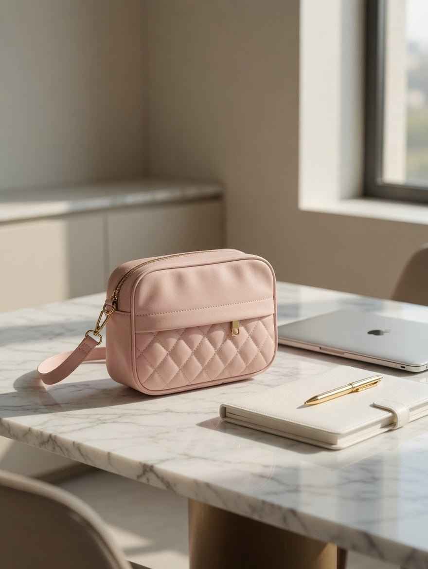 Luxe Quilted Mini Crossbody Bag